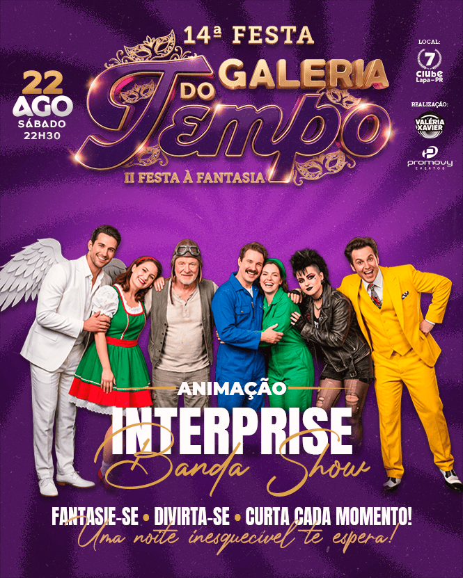 14ª Galeria do Tempo Festa Á Fantasia
