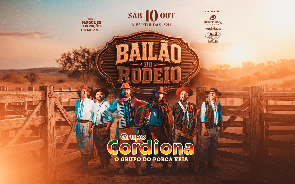 BAILÃO DO RODEIO GRUPO CORDIONA