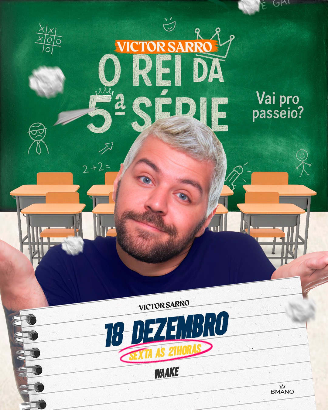Victor Sarro  O Rei da 5ª Série